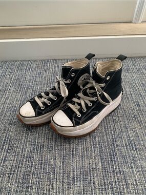 Converse Run Star Hike Black Platform Sneakers